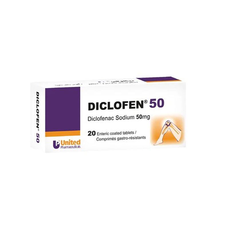 DICLOPID 50 MG TAB 20 S