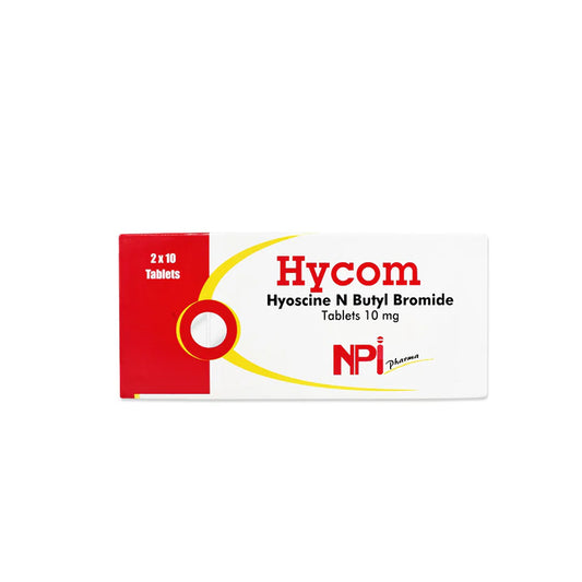 Hycom 10 Mg Tab 20 S