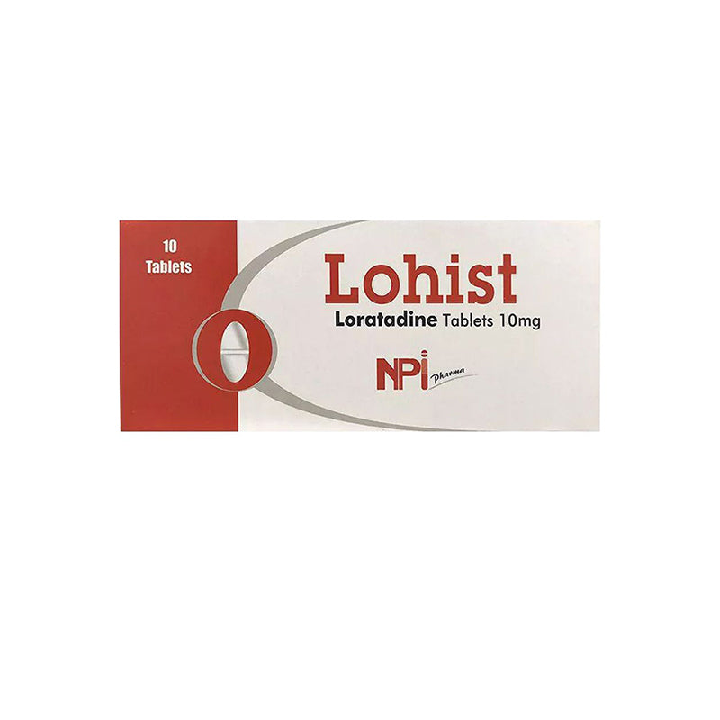 LOHIST 10 MG TAB 10 S
