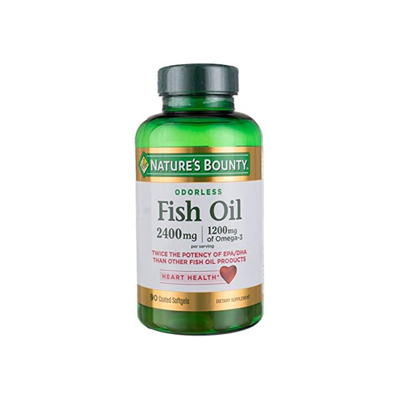 Nature S Bounty Fish Oil 2400 Mg Odorless 90 S