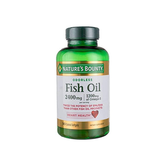 Nature S Bounty Fish Oil 2400 Mg Odorless 90 S