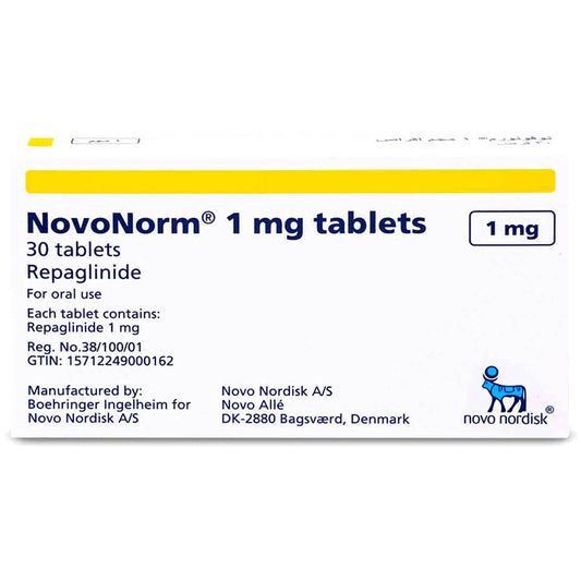 Novonorm 1 Mg Tab 30 S