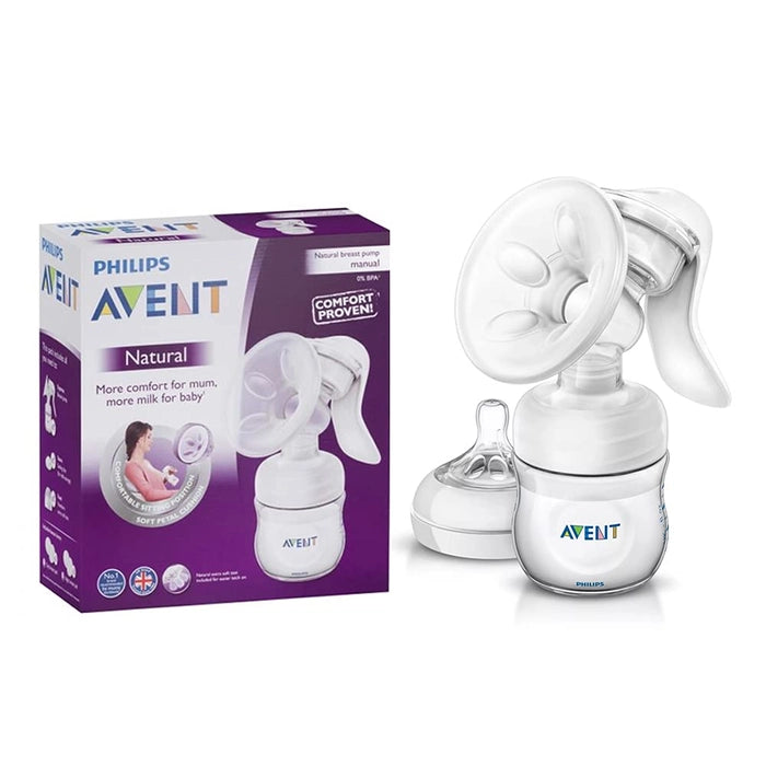 PHILIPS AVENT BREAST PUMP MANUAL NATURAL RANGE