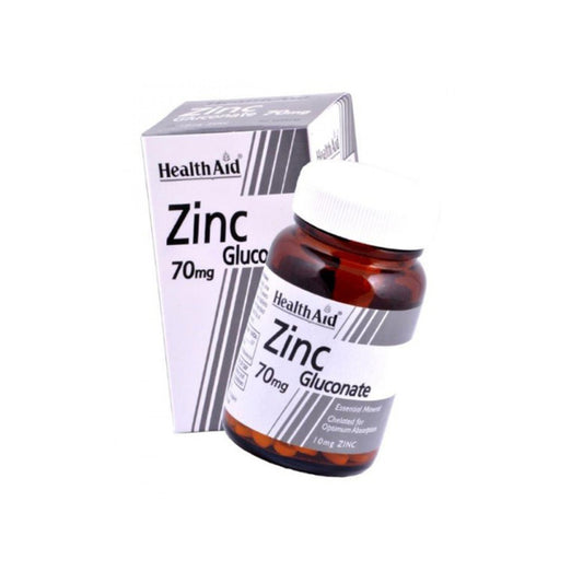 Health Aid Zinc Gluconate 70 Mg 90 S