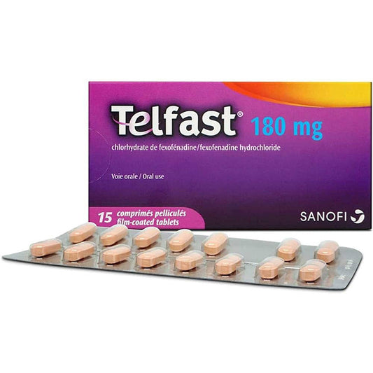 Telfast 180 Mg Tab 15 S