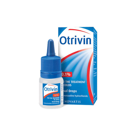 Otrivin 0.1% Nasal Drop (Adult)