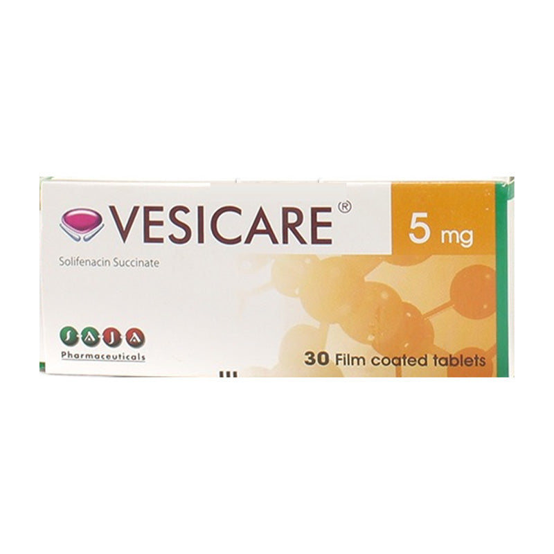 Vesicare 5 Mg Tab 30 S