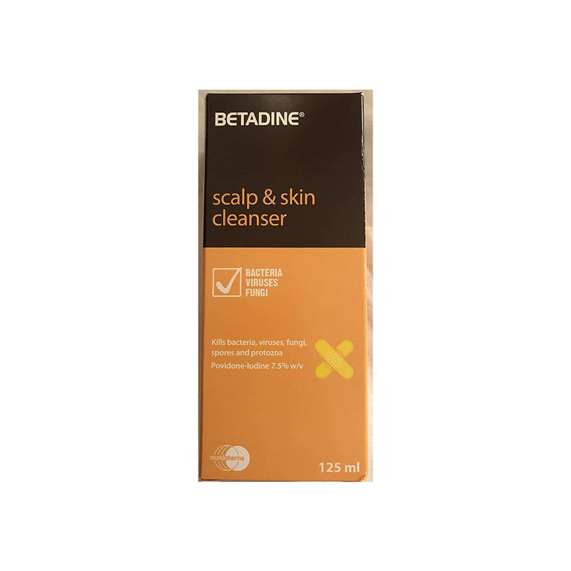 Betadine Scalp And Skin Cleanser 125 Ml