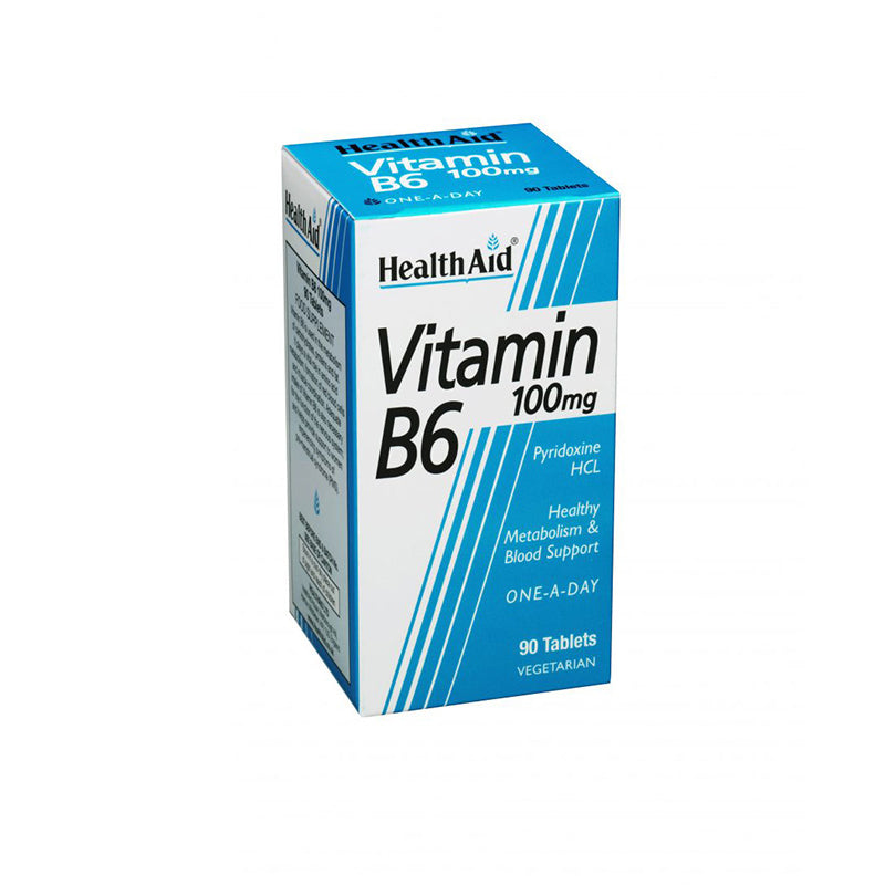 Health Aid Vit B6 100Mg Tab 90'S-