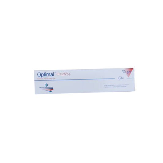 Optimal 0.025 % Gel 30 Gm