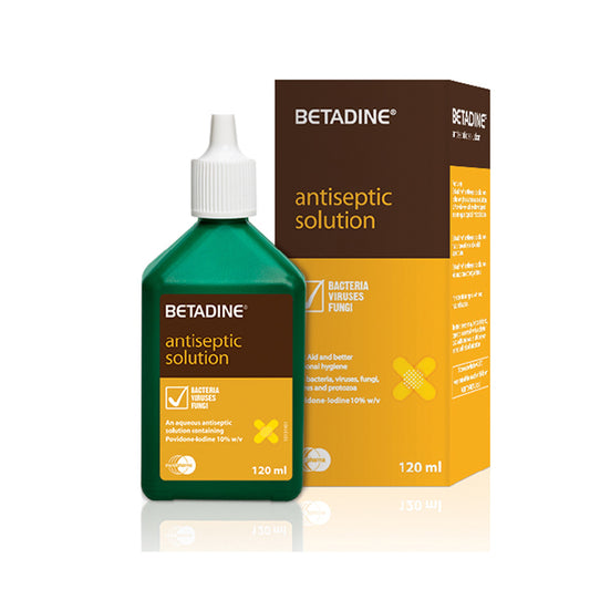 Betadine Antiseptic Solution 120 Ml