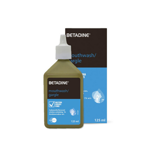 Betadine Mouth Wash/gargle 125 Ml