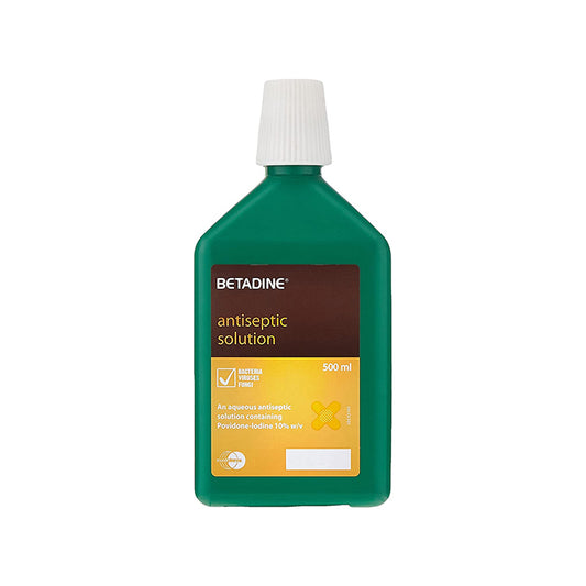 Betadine Antiseptic Solution 500 Ml