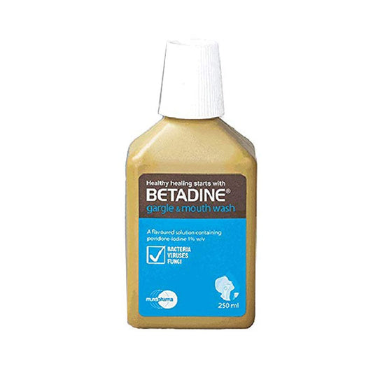 Betadine Mouth Wash Gargle 250 Ml