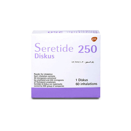 Seretide Diskus 50/250 Mcg 60 Dose