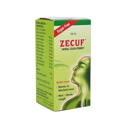 Zecuf Sugar Free Cough Syrup 100 Ml