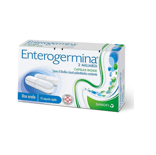 ENTEROGERMINA CAP 12 S