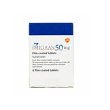 IMIGRAN 50 MG TAB 6 S