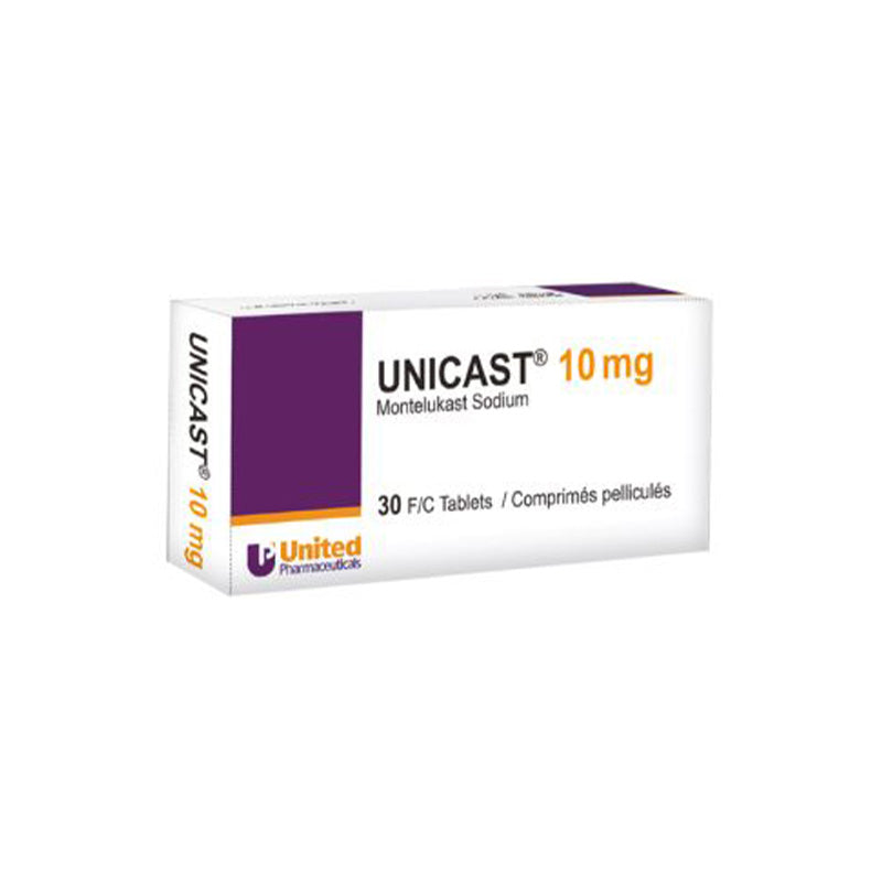 Unicast 10 Mg Tab 30 S