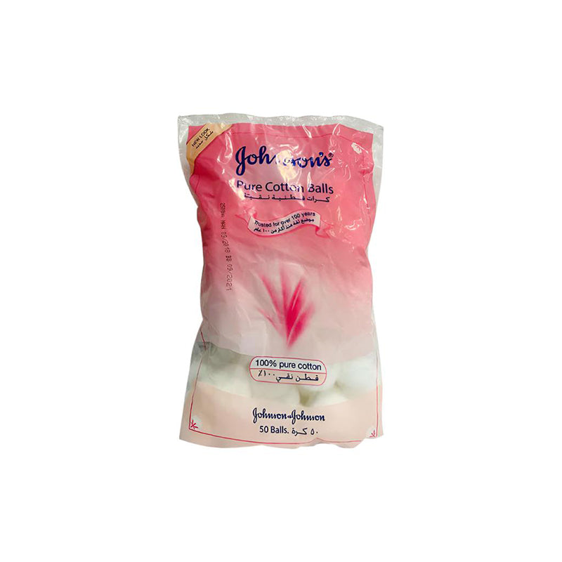Johnsons Baby Pure Cotton Balls 50's