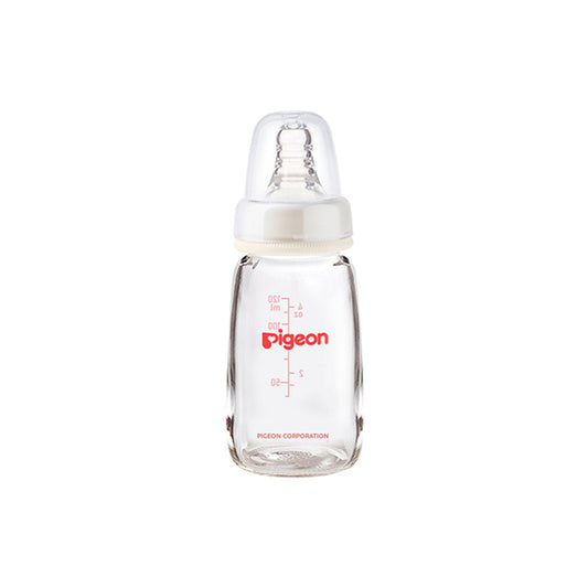 Pigeon Glass Nurser Sn White K-4 120 ML With Lid - A292