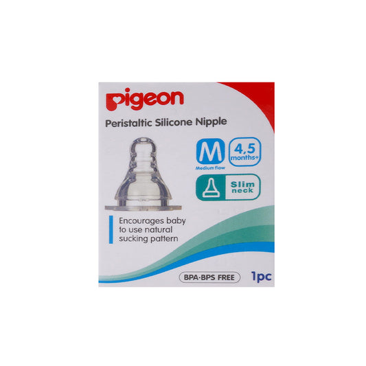 Pigeon Peristaltic+ Silicone Nipple Medium B01868