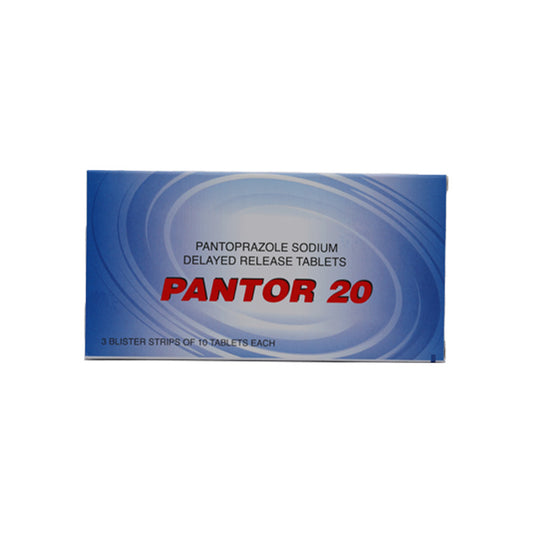 Pantor 20 Mg Tab 30 S