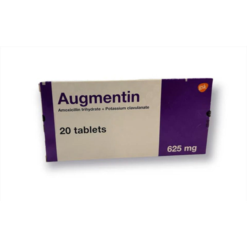 Augmentin Tabs 625 Mg 20 S