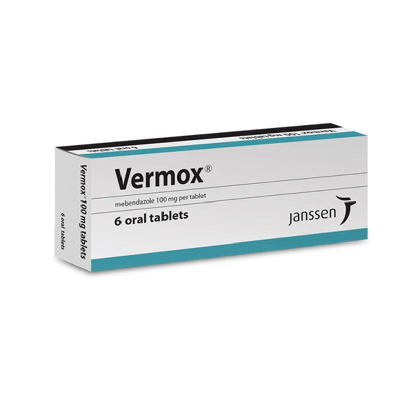 Vermox 100 Mg Tab 6 S