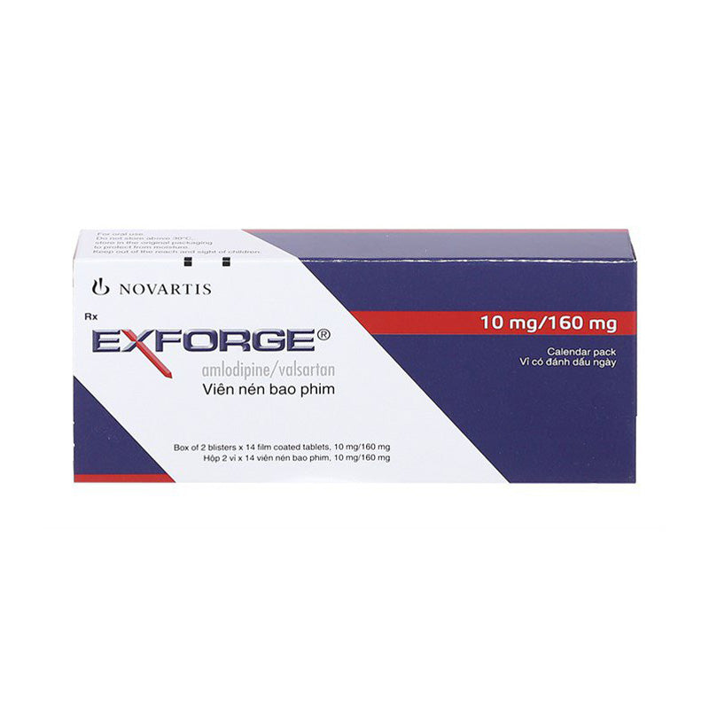 Exforge 10/160 Mg Tab 28 S