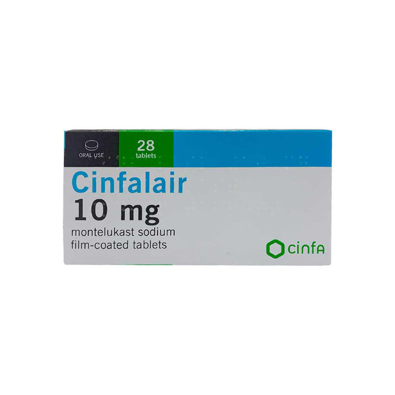 Cinfalair 10 Mg Tab 28 S