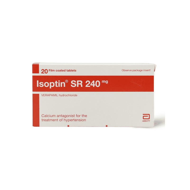 Isoptin Sr 240 Mg Tab 20 S