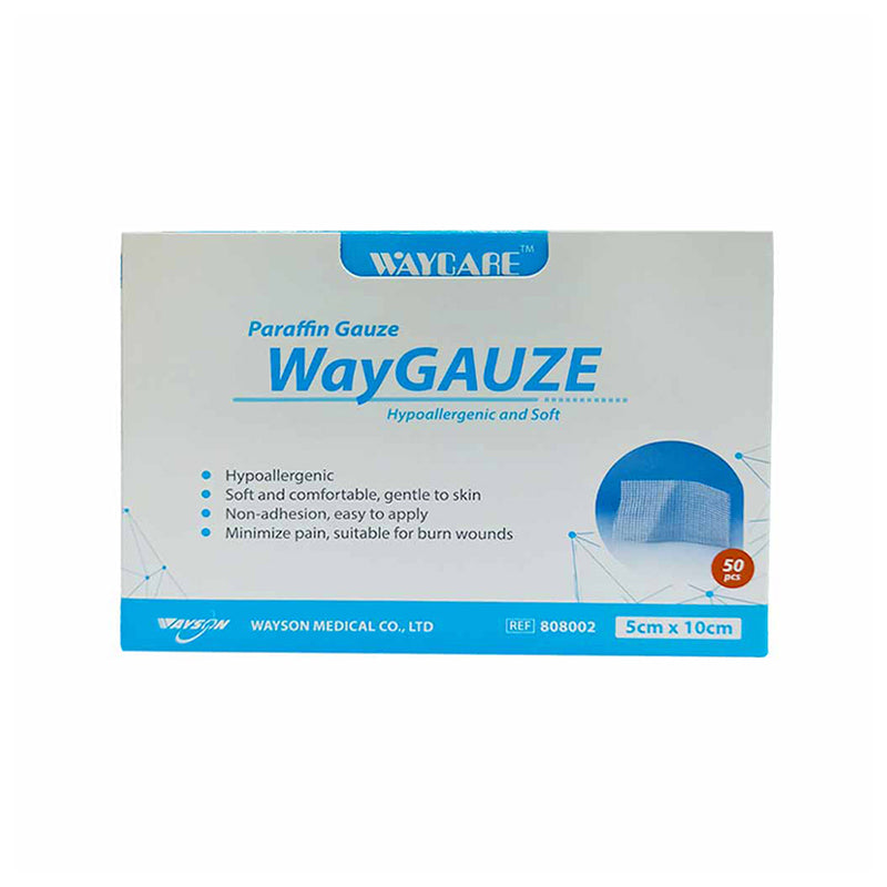 Waycare Paraffin Gauze 5x10cm