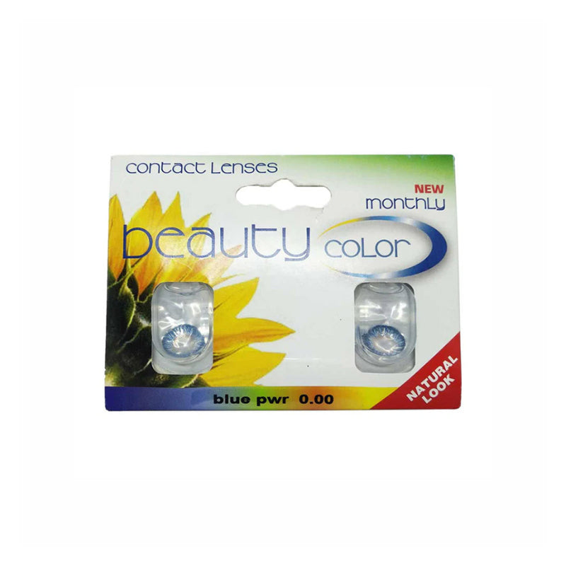 Beauty Blue Lenses 2 Tricolour Monthly Of72 72