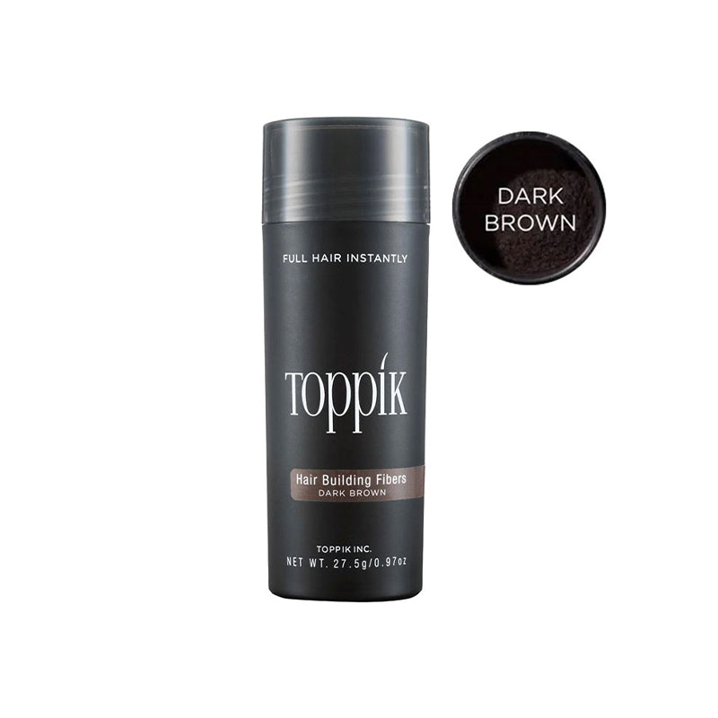 TOPPIK HAIR FIBERS DARK BROWN 27.5 GM