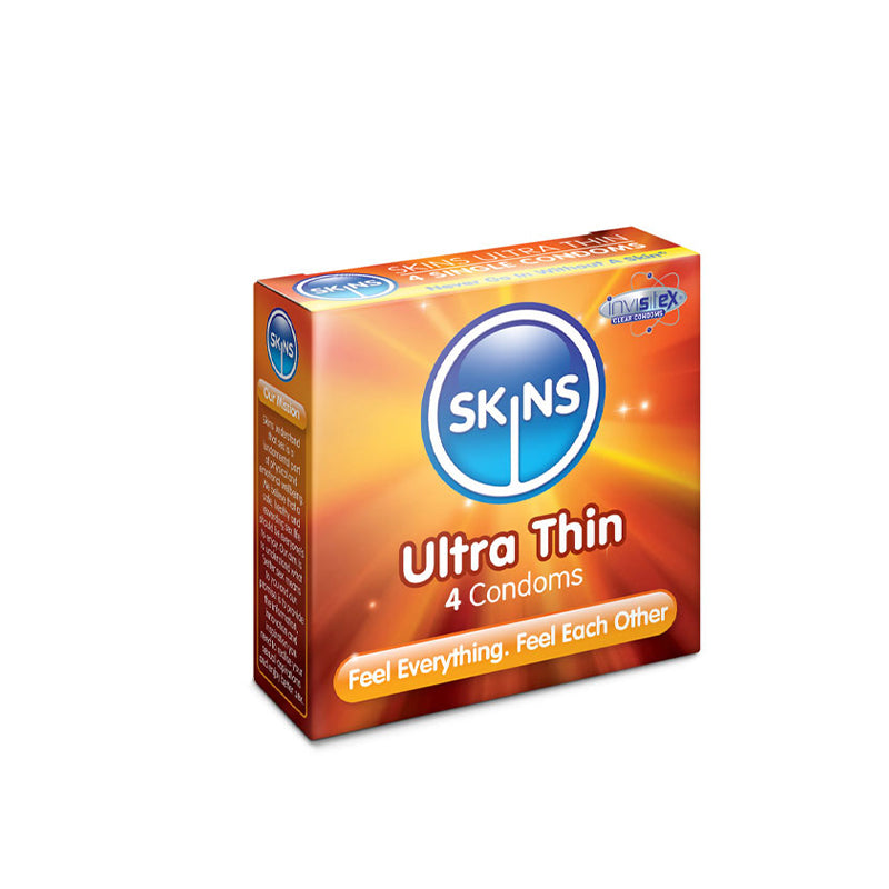 Skins Ultra Thin Lub. Condoms 4 S