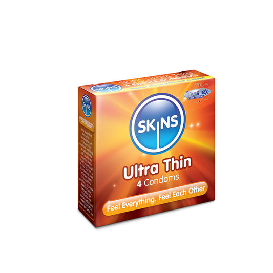 Skins Ultra Thin Lub. Condoms 4 S