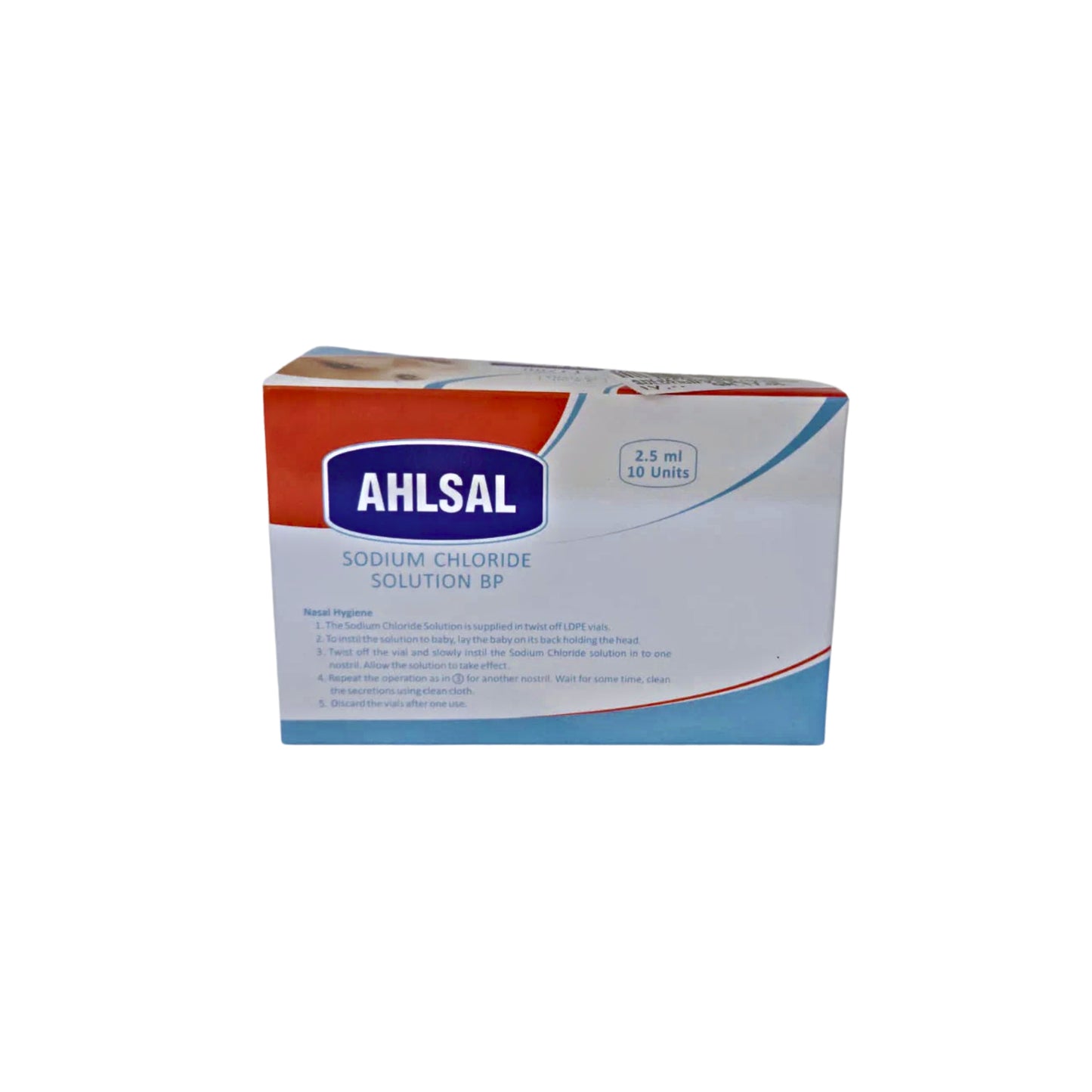 Ahlsal Sodium Chloride Solution 2.5 Ml X 10