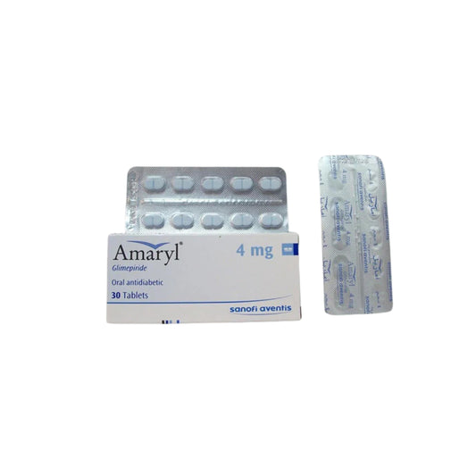 Amaryl 4 Mg Tab 30 S