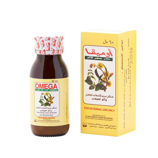 Omega Liniment 60 Ml With Cover