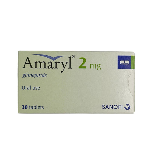 Amaryl 2 Mg Tab 30 S