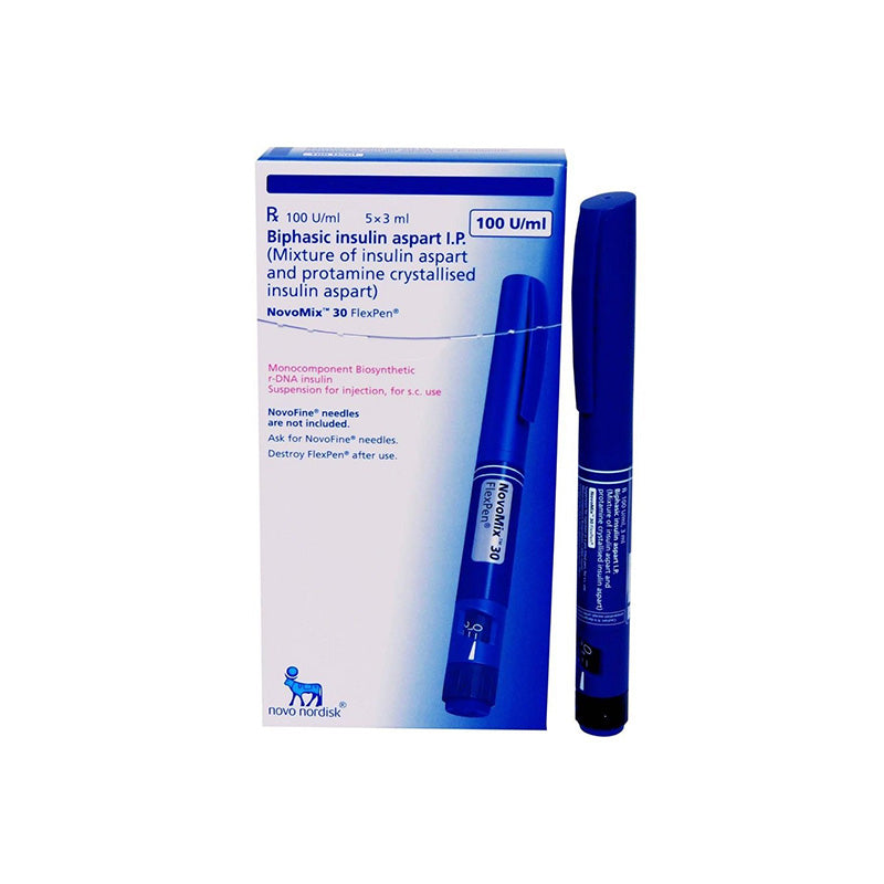 Novomix 30 Flexpen 100 Iu/ 5 X 3 Ml