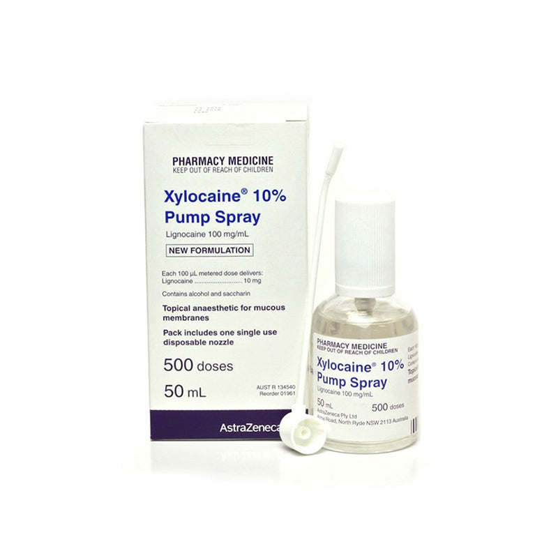 Xylocaine 10 % Pump Spray 50 Ml