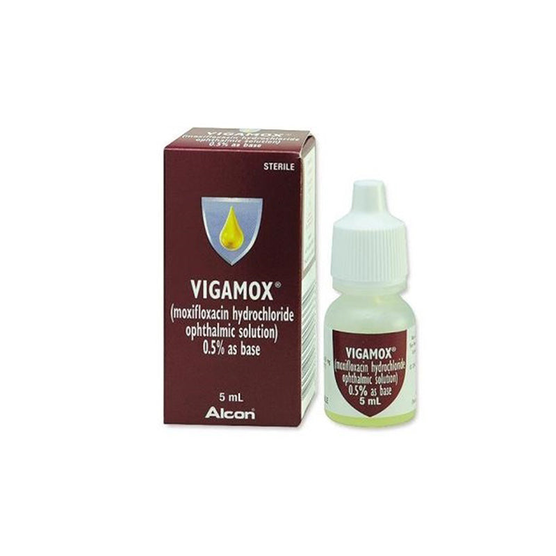 Vigamox 0.5%drops 5ml