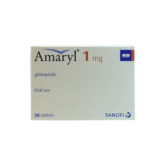 Amaryl 1 Mg Tab 30 S