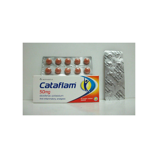 Cataflam 50 Mg Tab 20 S