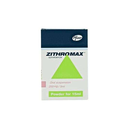 Zithromax 200 Mg/5 Ml Suspension