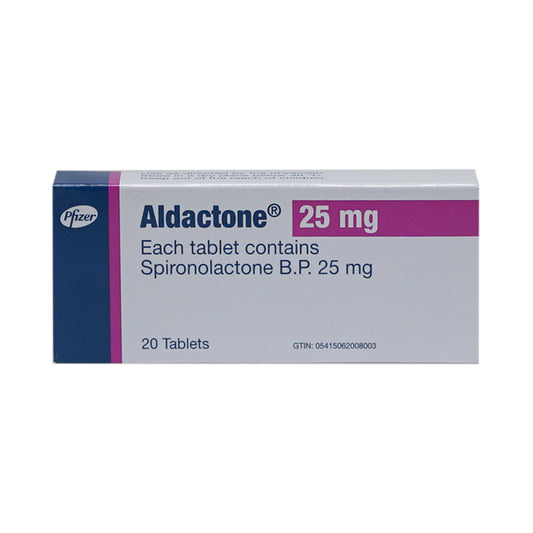 Aldactone 25 Mg Tab 20 S