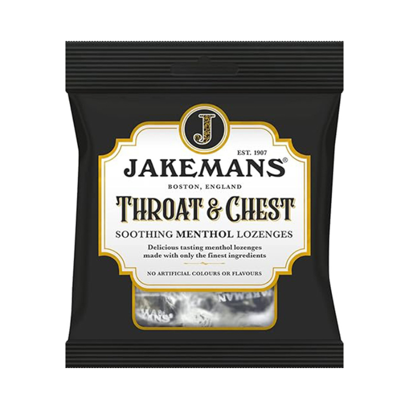 Jakmans Throat And Chest Cough Drops