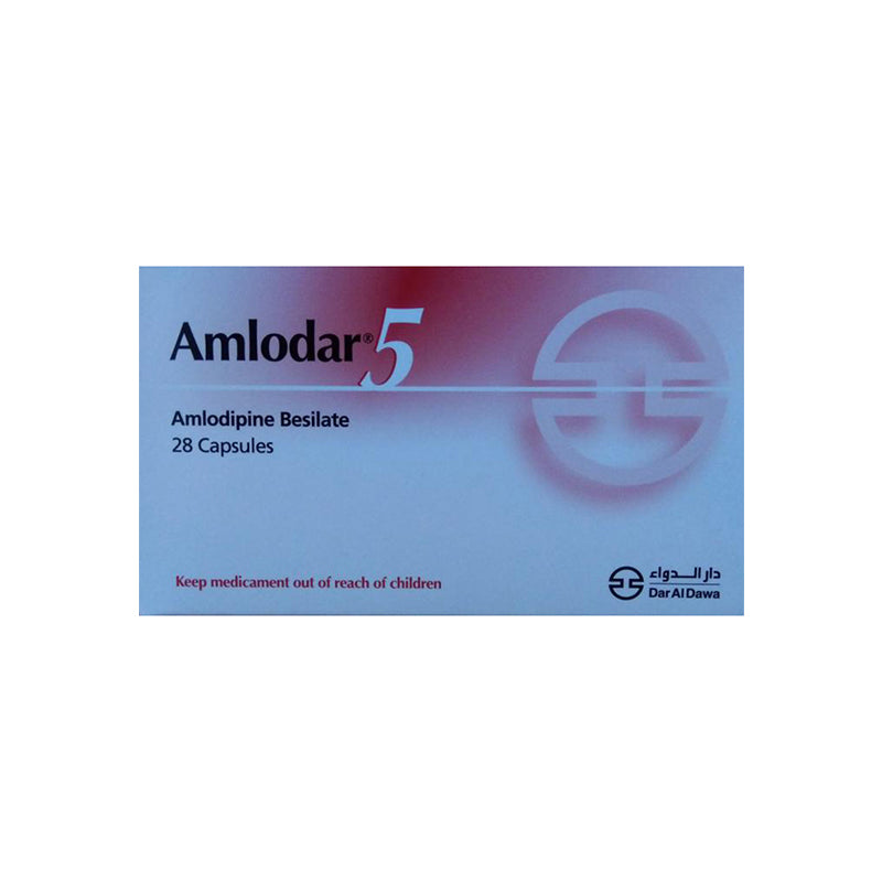 Amlodar 5 Mg Caps 28 S